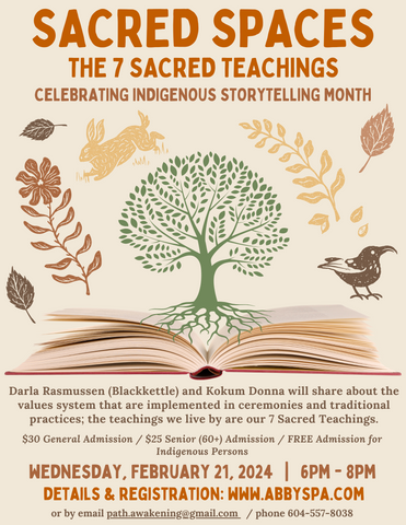Sacred Spaces: The 7 Sacred Teachings