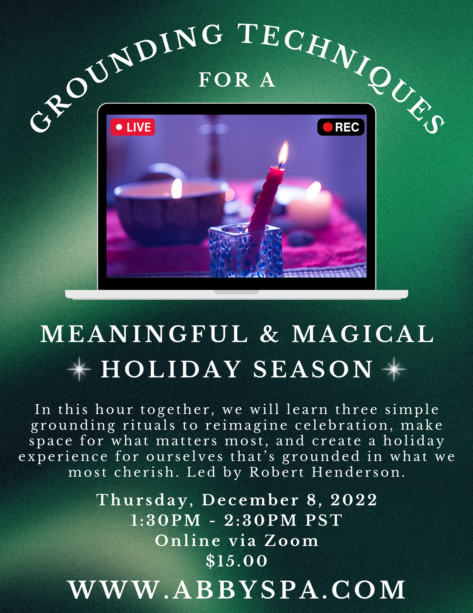 Grounding Techniques for a Meaningful & Magical Holiday Season