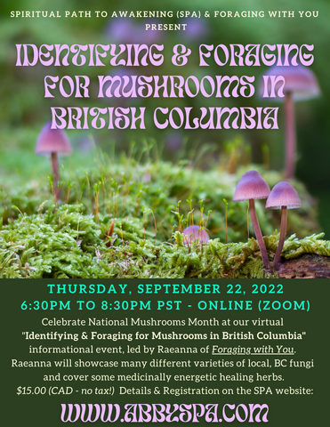 Identifying & Foraging For Mushrooms in British Columbia