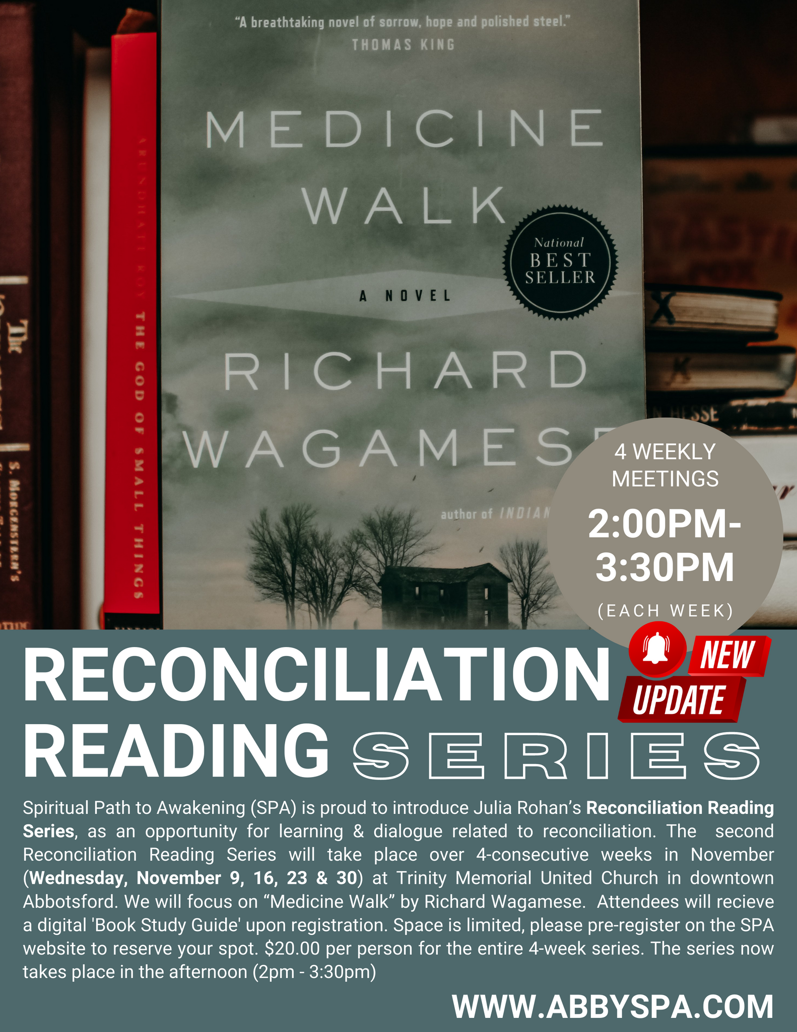 Reconciliation Reading Series (#2): “Medicine Walk”