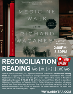 Reconciliation Reading Series (#2): “Medicine Walk”