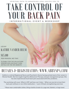 Take Control of Your Back Pain