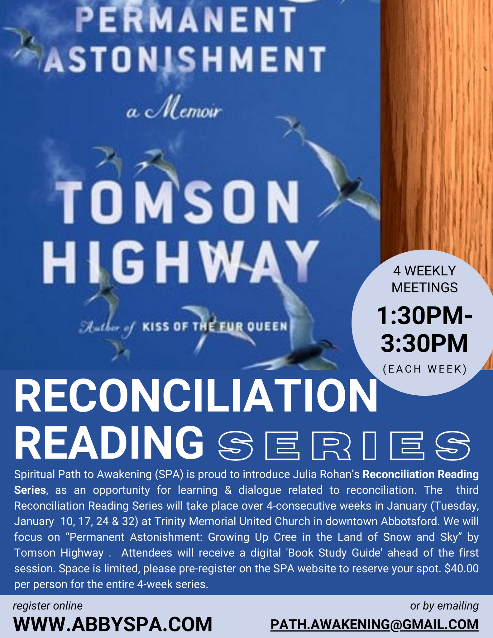 Reconciliation Reading Series (#3): “Permanent Astonishment”